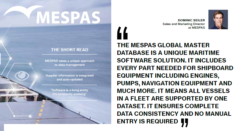 MESPAS features in Marine Trader