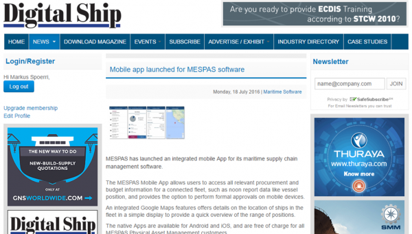 MESPAS Mobile in the News