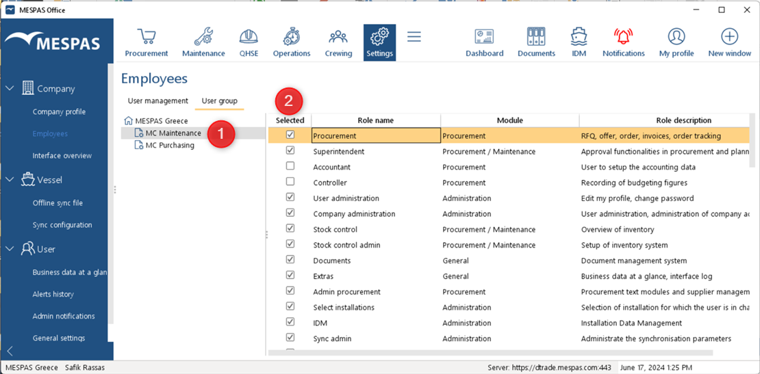 UserGroupRole